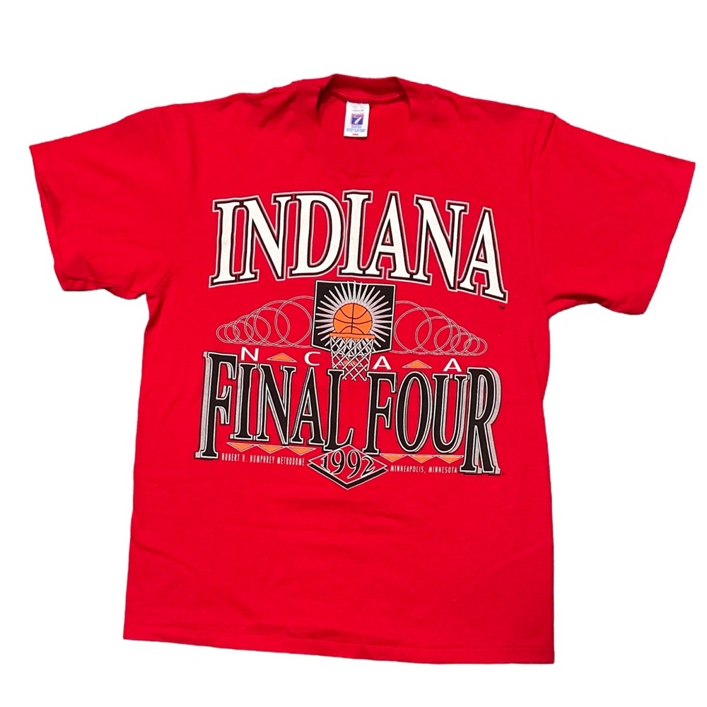 Vintage NWOT 1992 Indiana Hoosiers NCAA Final Four Tee Size Large